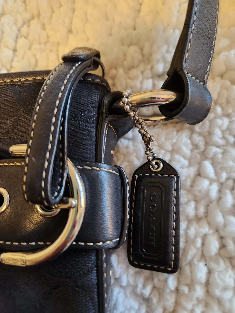 Coach Soho Signature Jacquard Shoulder Bag